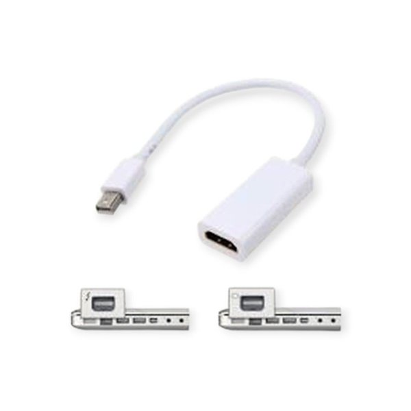Cabo Adaptador Mini Dp Display LCD Thunderbolt Port Macho X Hdmi Femea
