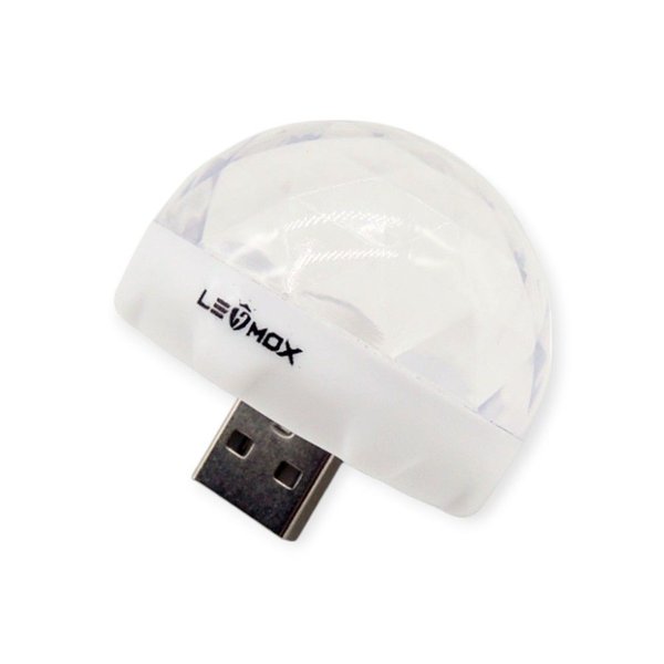 Mini Luz Led Rgb USB Lehmox Ley1727 para Acessórios Celular
