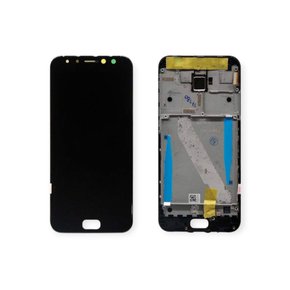 Tela Frontal Para Asus Zenfone 4 Selfie Pro Preto Aro