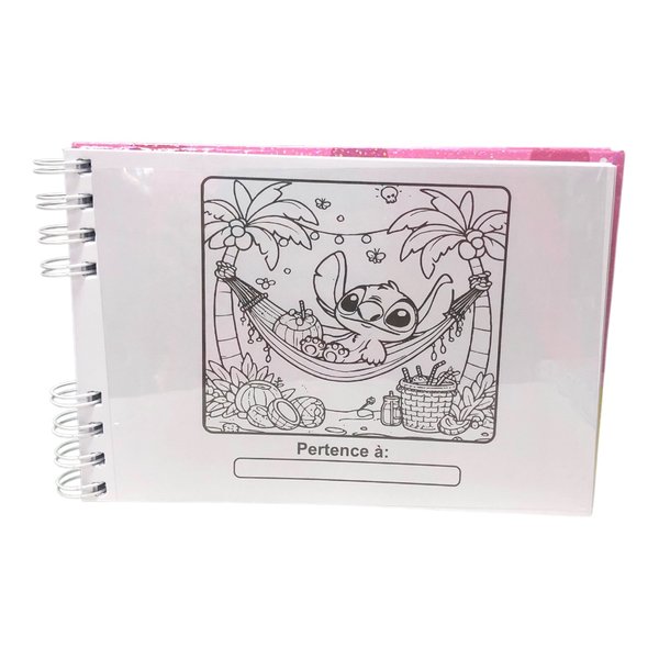 Livro de Colorir 50 Folhas Desenhos Pintar Personagens Rosa