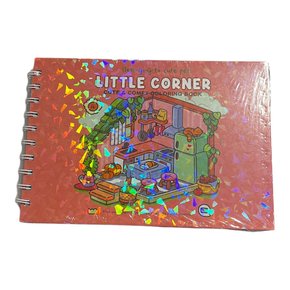 Livro Caderno Colorir Little Corner 50 Folhas Desenhos Pintar