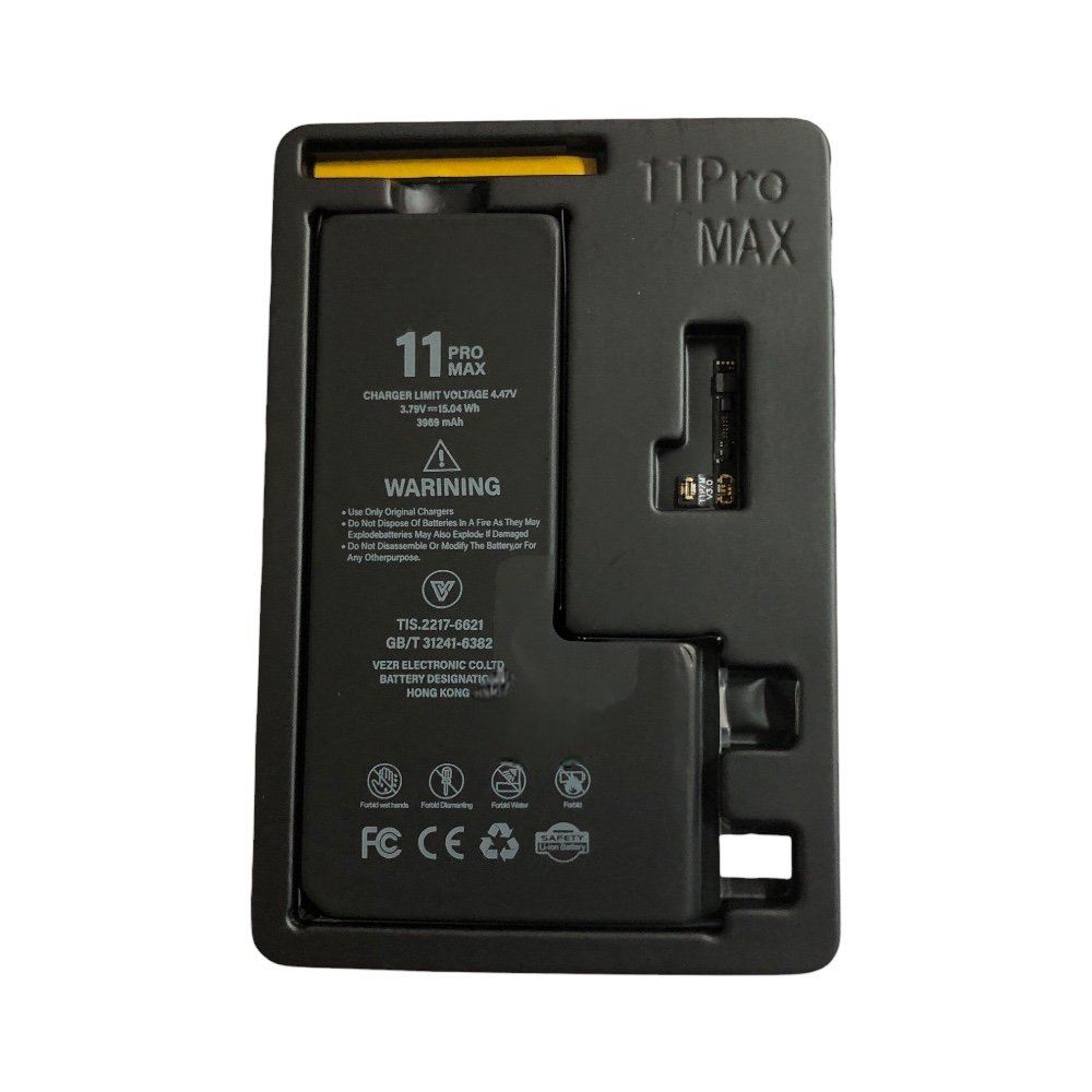 Bateria Para iPhone 11 Pro Max 3969 Mah Vezr Tag On