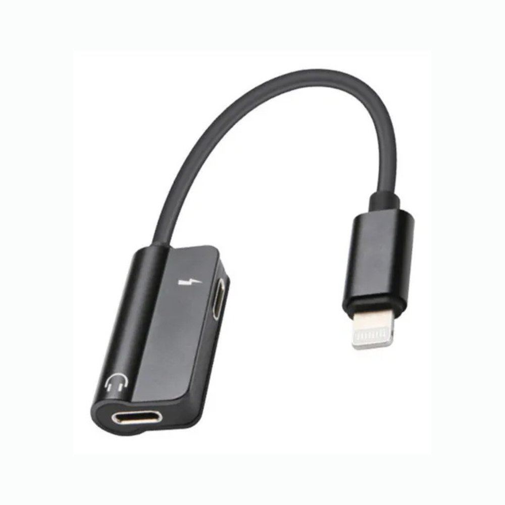 Adaptador Knup Para Lightning 2 Fone E Carga KpAd003