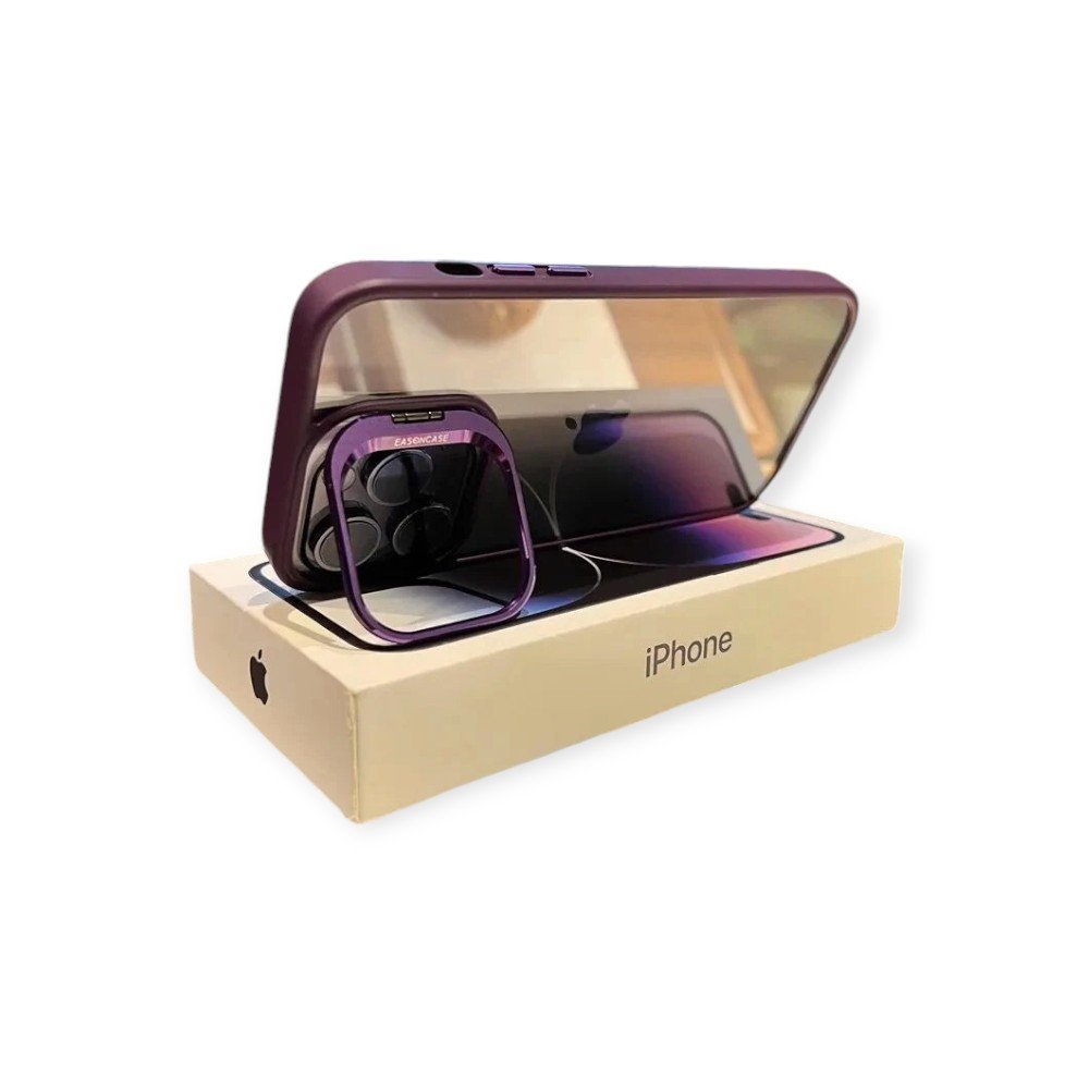 ①iPhone11 パープル　256GB BT78% シムフリー　UAGケース Capa Glass Com Lente Protegida Para iPhone 11 Pro Max