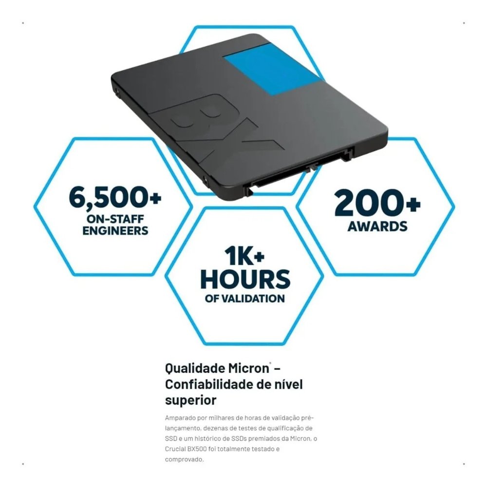 SSD Crucial BX500 1TB 2.5