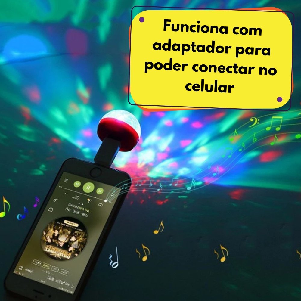 Mini Luz Led Rgb USB Lehmox Ley1727 para Acessórios Celular