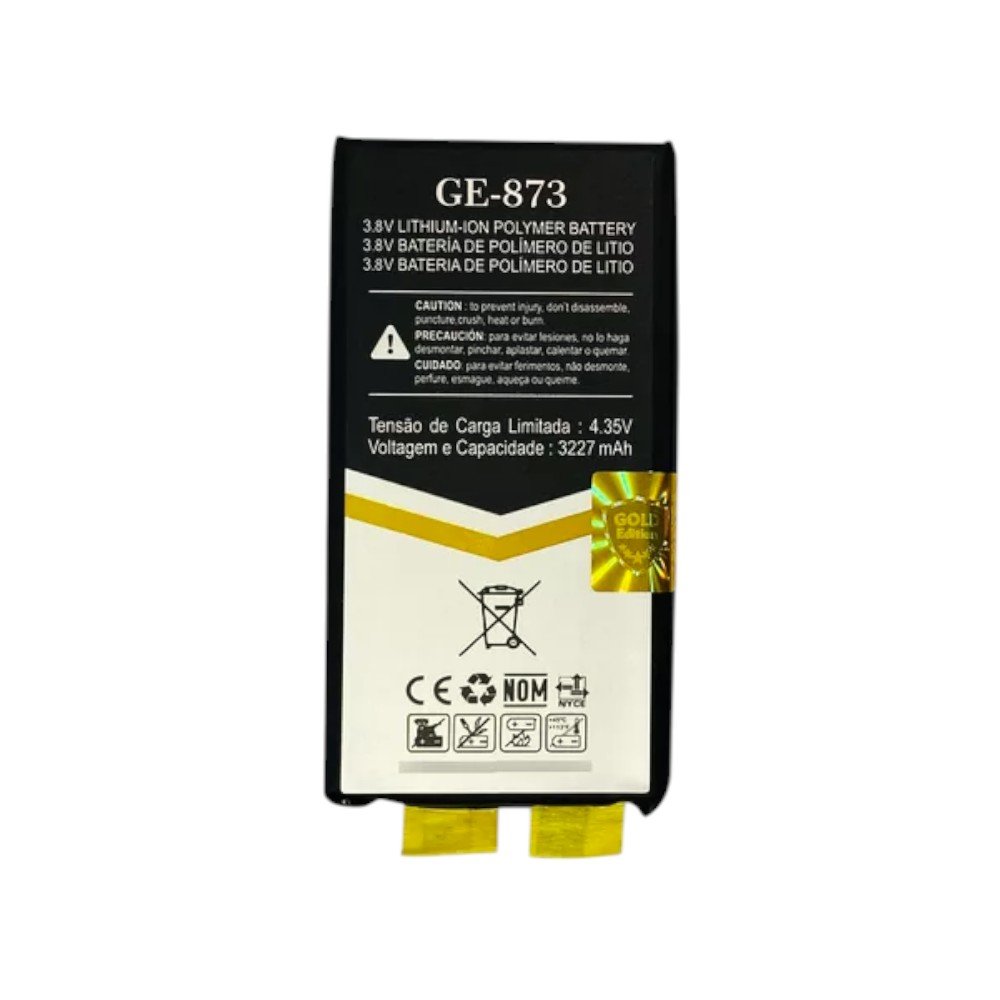 Bateria Para iPhone 13 Golden Ge873 Sem Flex
